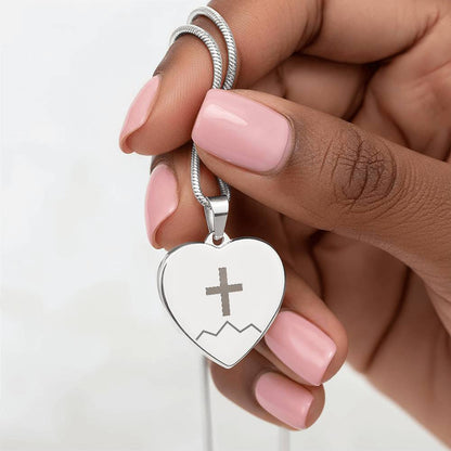 CROSS & SOUNDWAVE PENDANT