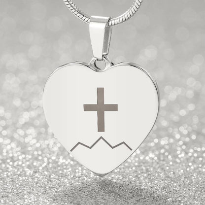 CROSS & SOUNDWAVE PENDANT