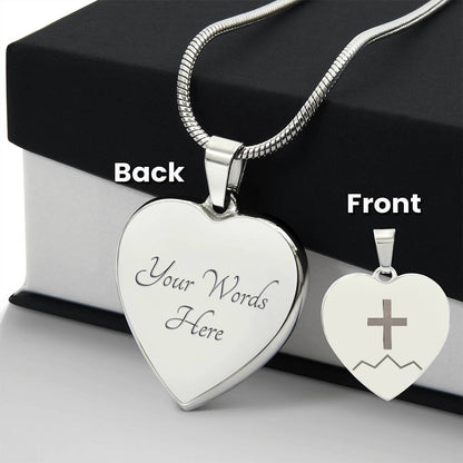 CROSS & SOUNDWAVE PENDANT