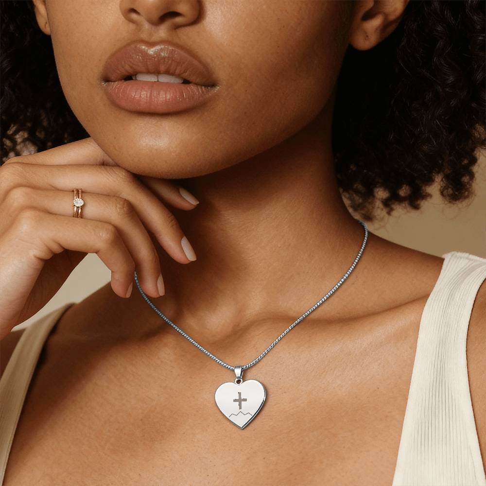 CROSS & SOUNDWAVE PENDANT