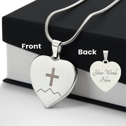 CROSS & SOUNDWAVE PENDANT