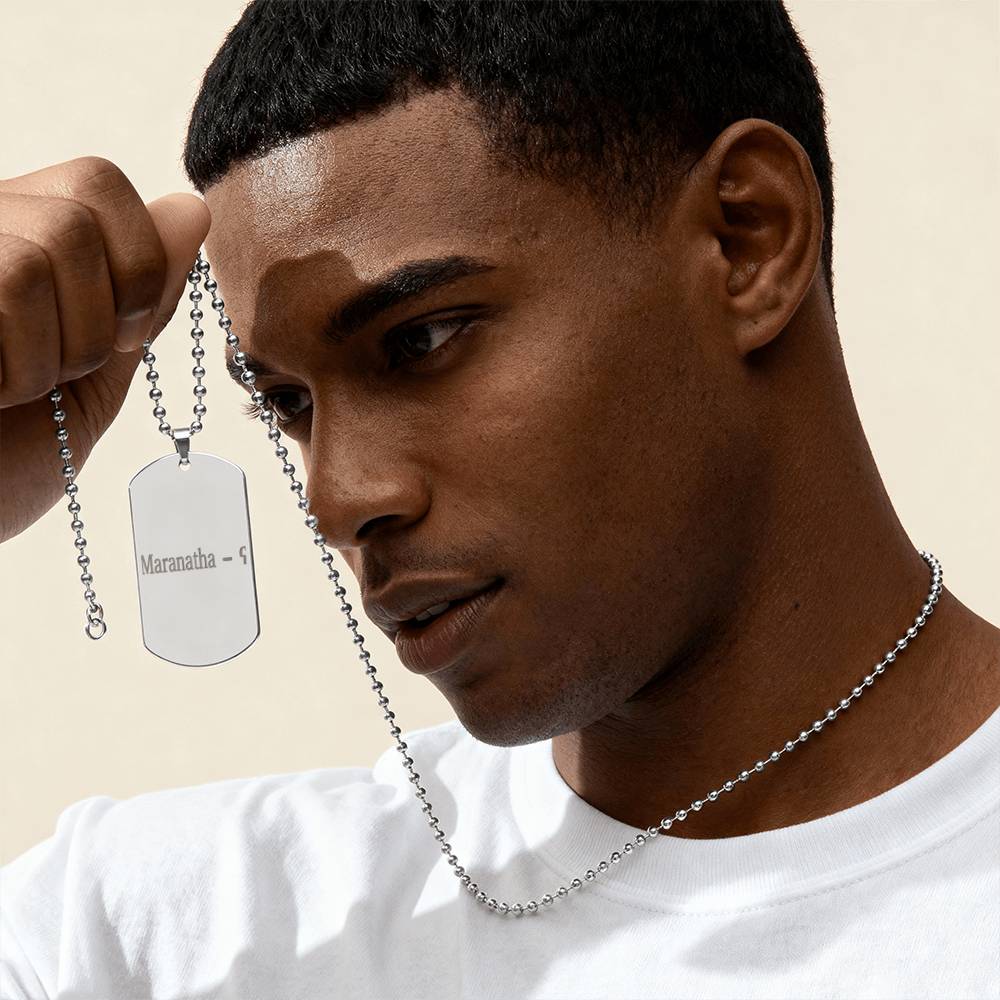 MARANATHA BAR NECKLACE