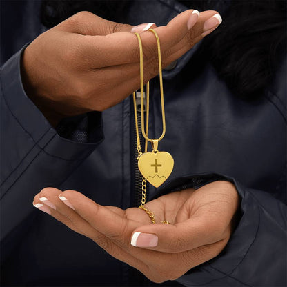 CROSS & SOUNDWAVE PENDANT