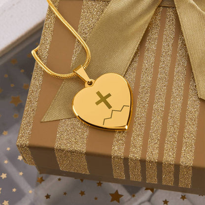 CROSS & SOUNDWAVE PENDANT