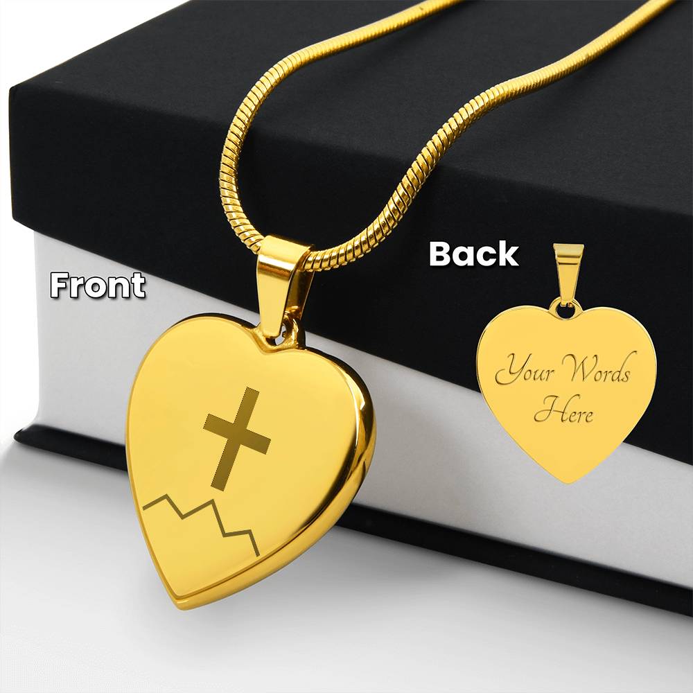 CROSS & SOUNDWAVE PENDANT