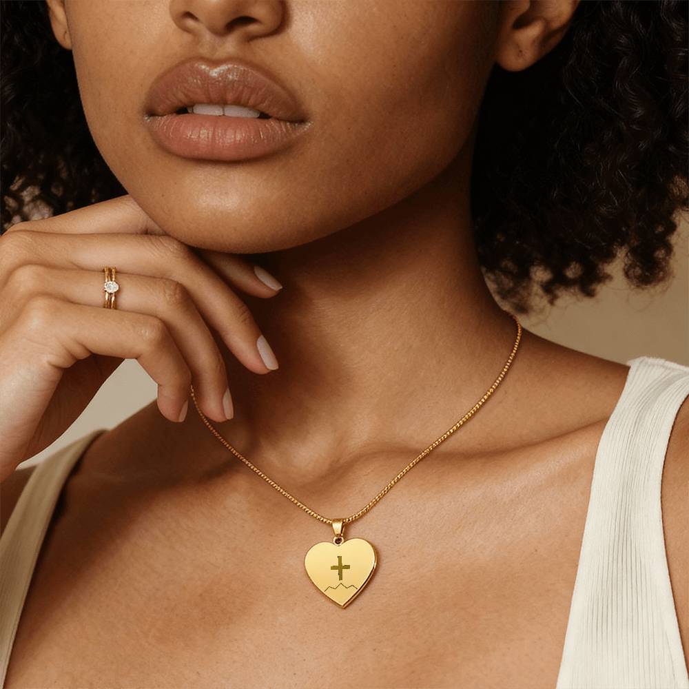 CROSS & SOUNDWAVE PENDANT