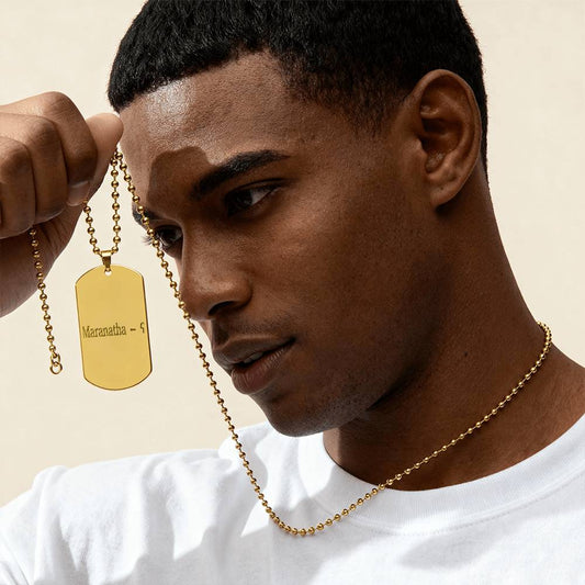 MARANATHA BAR NECKLACE